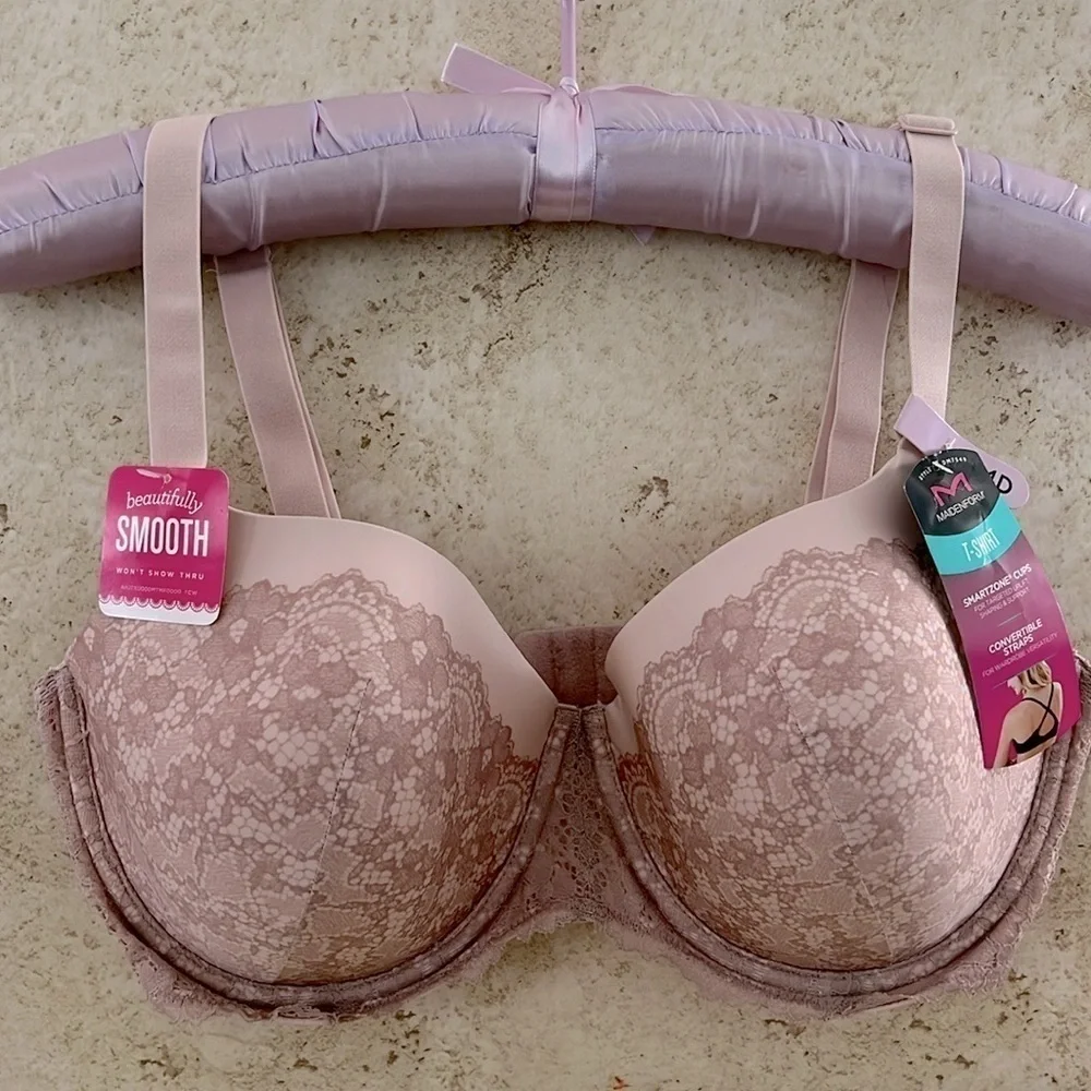 Maidenform Beautifully Smooth T Shirt Bra size 34D NWT